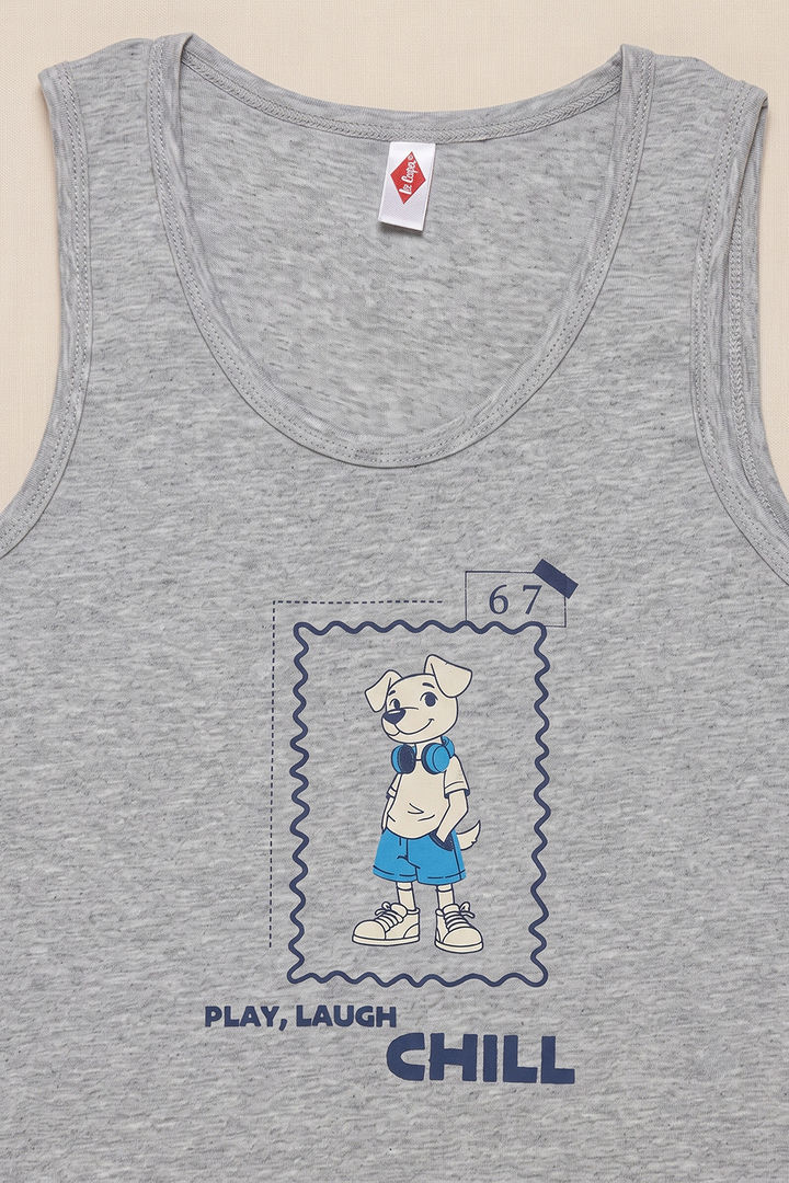 Lee Cooper Boys Printed Vest (Pack of 2) - Multicolor — image 12